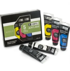 Acrílico Campus Kit Cores Primárias