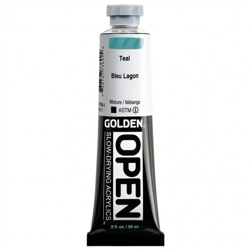 Acrílico OPEN Slow-Drying Golden
