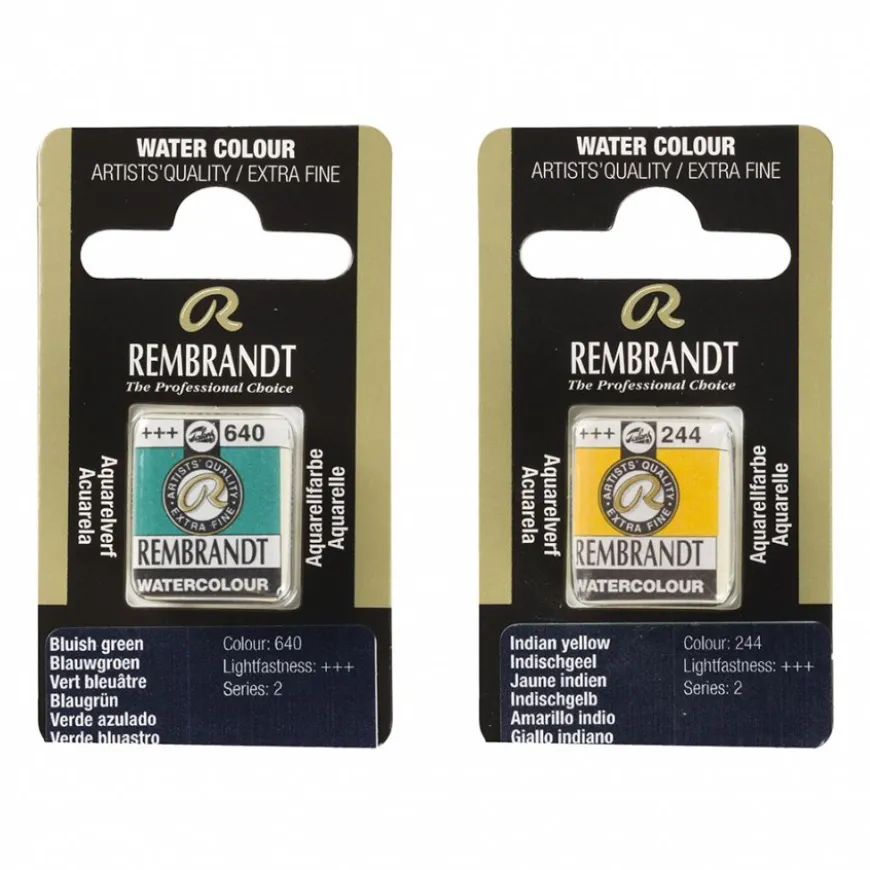 Aguarela Extrafina Rembrandt em Pastilha