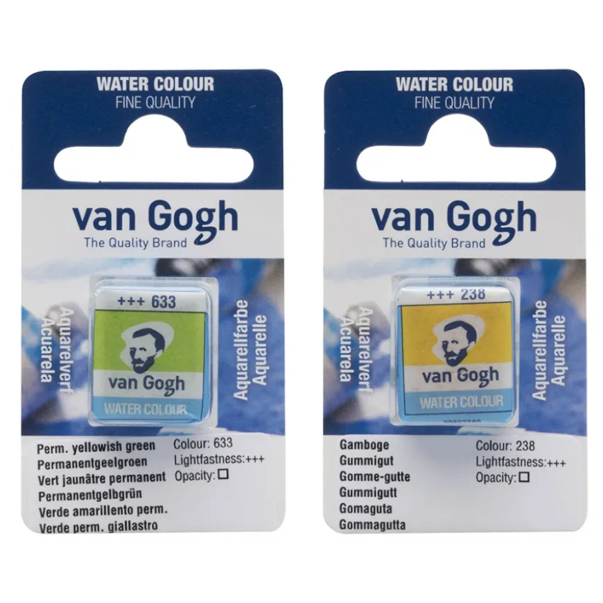 Aguarela Van Gogh em Pastilha