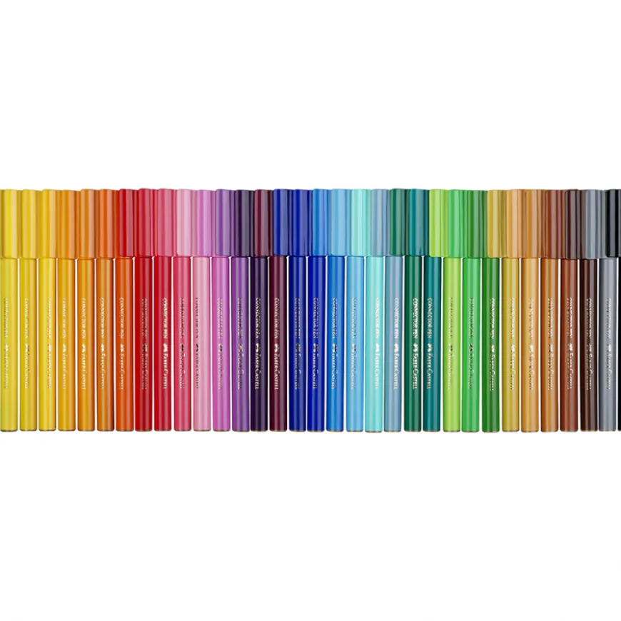 Arca Tesouro Marcadores Connector Faber-Castell