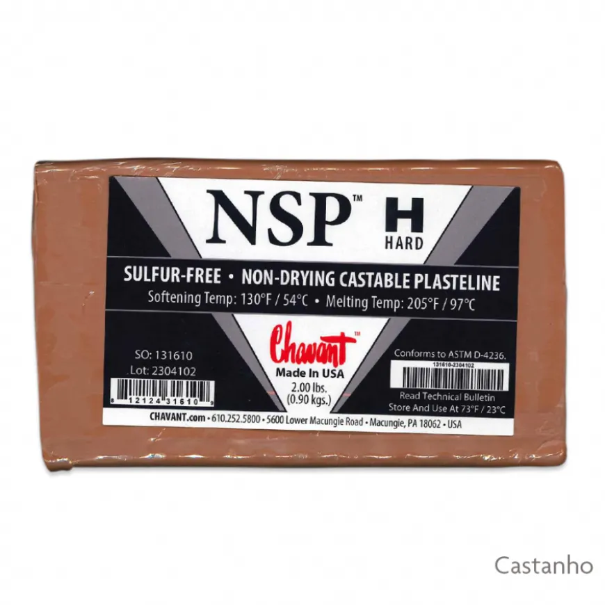 Argila Modelar Densidade Dura NSP Chavant