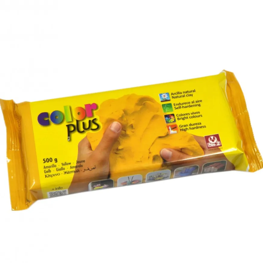 Argila Natural para Modelar Colorplus