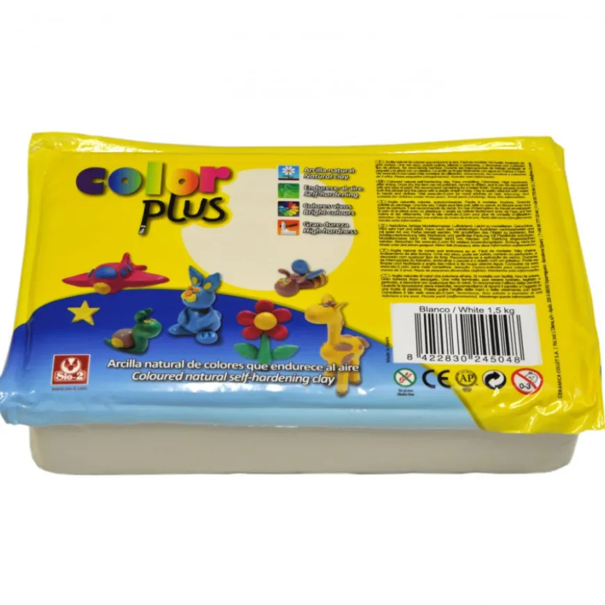 Argila Natural para Modelar Colorplus