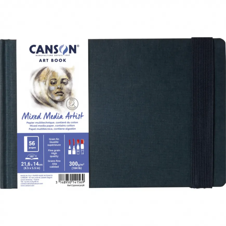Art Book Mixed Media Artist Canson