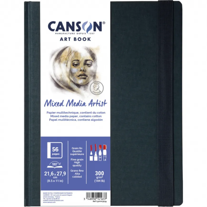 Art Book Mixed Media Artist Canson