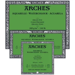 Bloco Aguarela Arches - Grão Fino