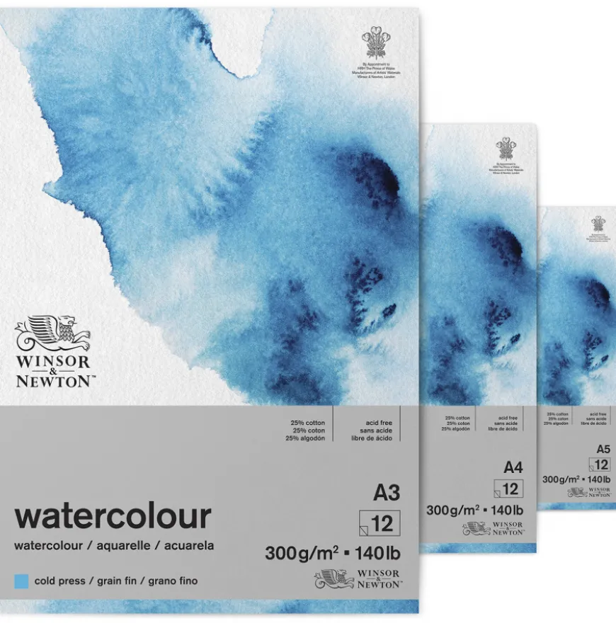 Bloco Aguarela Winsor & Newton - Grão Fino