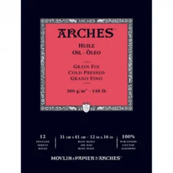 Bloco Arches Óleo Colado de Grão Fino