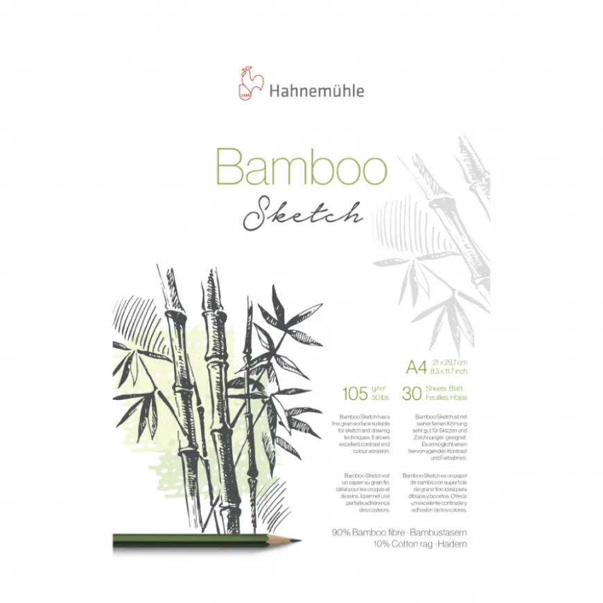 Bloco Bamboo Sketch Hahnemühle