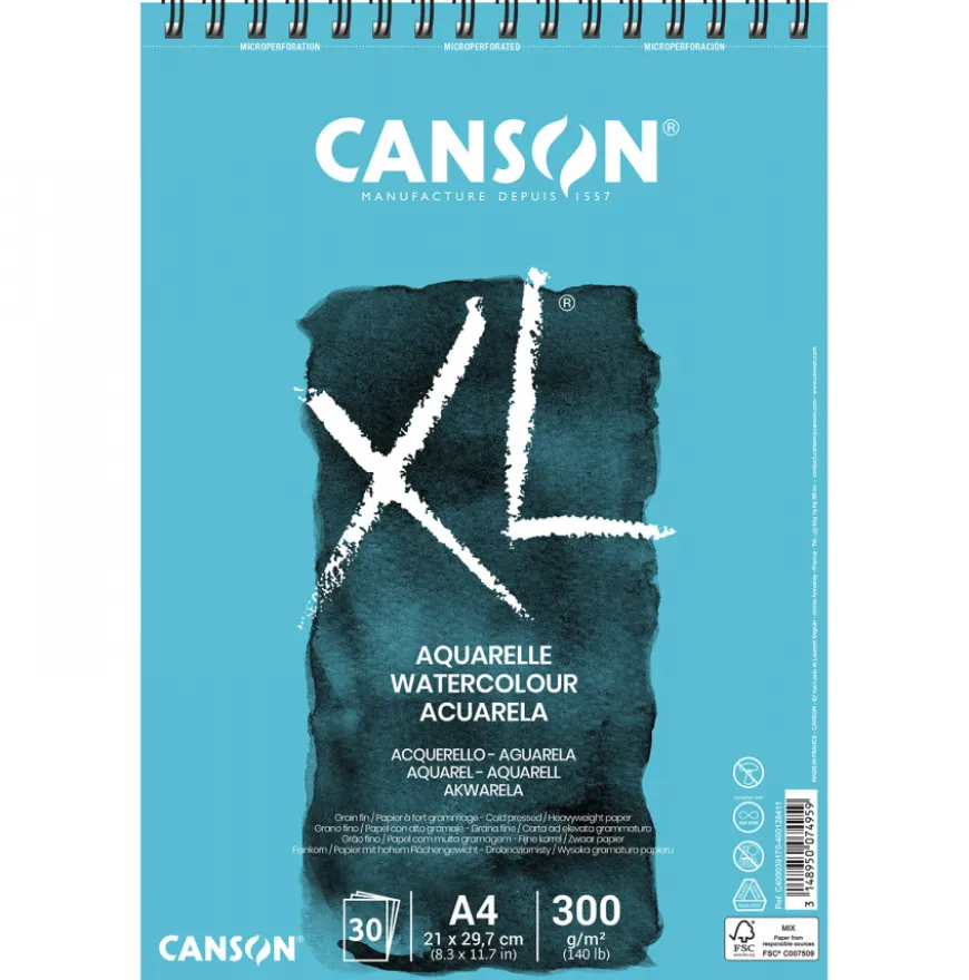 Bloco Canson XL Aguarela