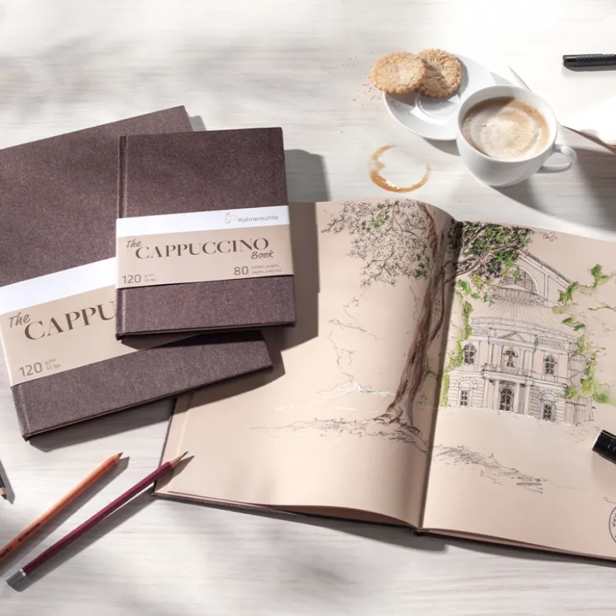 Bloco Cappuccino Hahnemühle