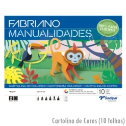 Bloco de Cartolinas de Cores Sortidas Sadipal