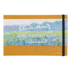 Bloco Espiral Aguarela Claude Monet