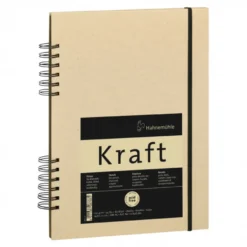 Bloco Espiral Kraft Hahnemühle