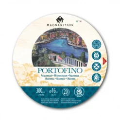 Bloco Papel Redondo Aguarela Portofino Magnani