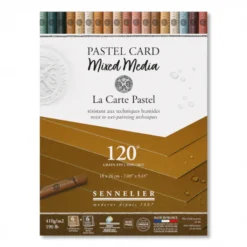 Bloco Pastel Card Mix Media Sennelier