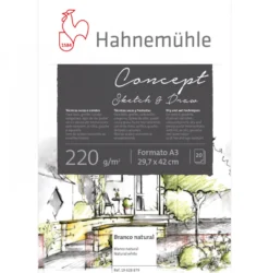 Bloco Sketch & Draw Concept Hahnemühle