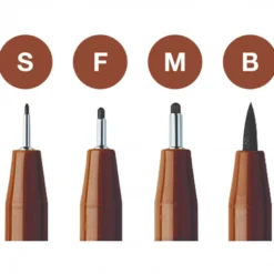 Bolsa Marcadores Monocromáticos Pitt Artist Pen Faber-Castell