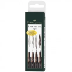 Bolsa Marcadores Monocromáticos Pitt Artist Pen Faber-Castell