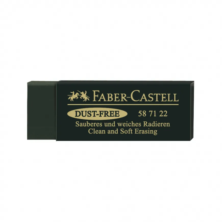 Borracha Verde Dust Free Faber-Castell