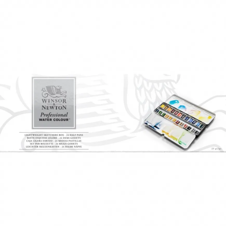 Caixa Aguarela Profissional Winsor & Newton