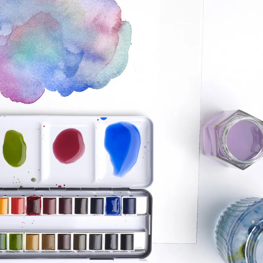 Caixa Aguarela Profissional Winsor & Newton