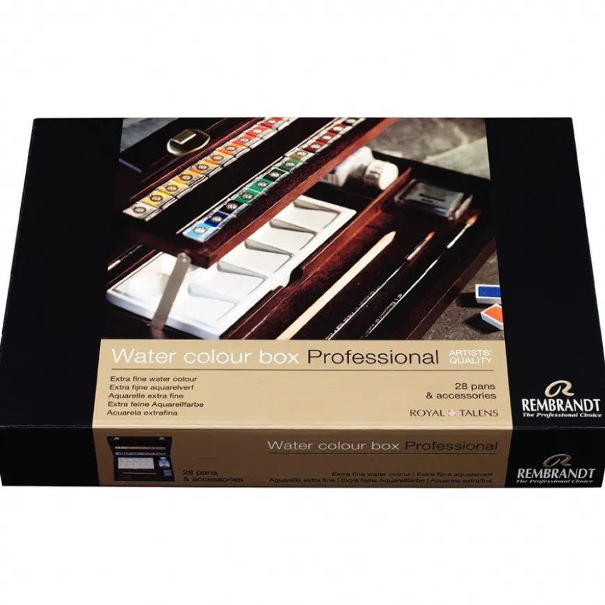 Caixa Aguarela Profissional Rembrandt