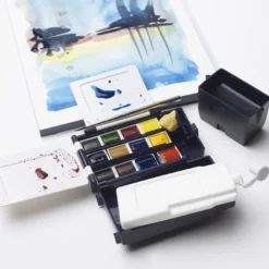 Caixa Campo Aguarela Profissional Winsor & Newton