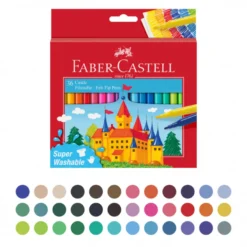 Caixa com Marcadores Faber-Castell