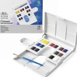 Caixa Compacta de Aguarela Cotman Winsor & Newton