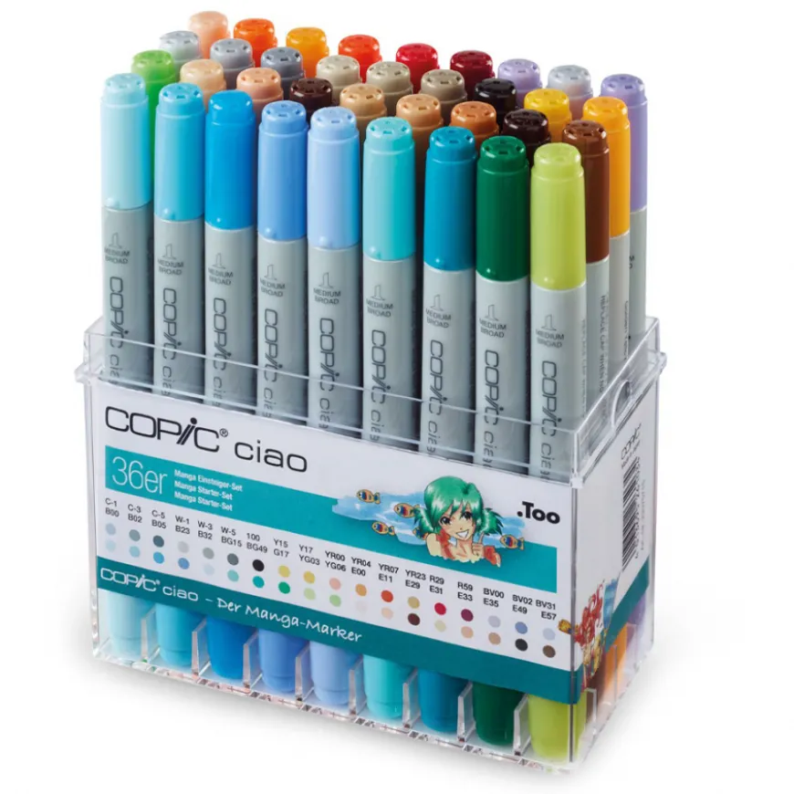 Caixa Copic Ciao Manga