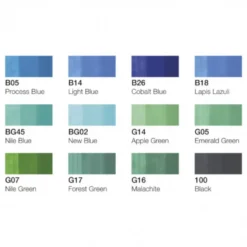 Caixa Copic Classic - Tons Ambiente