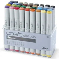 Caixa Copic Sketch - 36 Cores Básicas