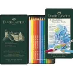 Caixa de Metal de Lápis de Aguarela Albrecht Dürer Faber Castell
