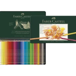 Caixa de Metal de Lápis Polychromos Faber-Castell