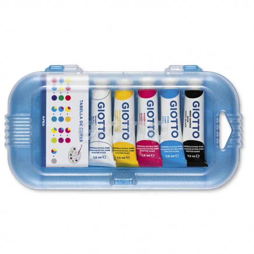 Caixa Guache Escolar Giotto
