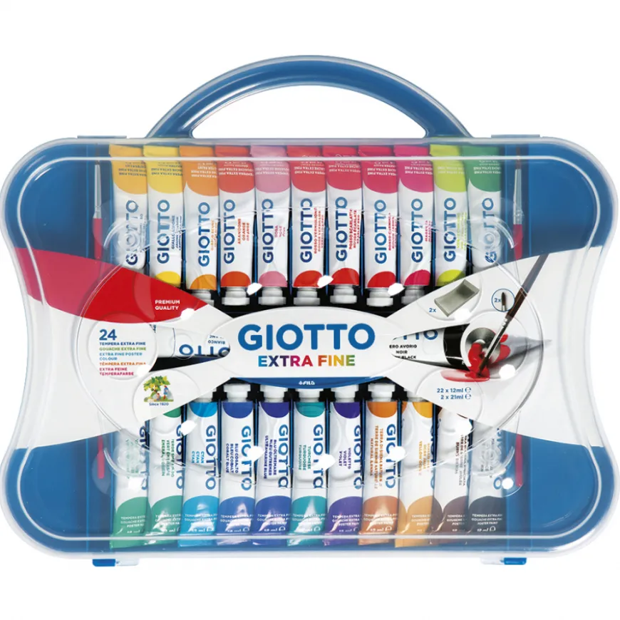 Caixa Guache Escolar Giotto
