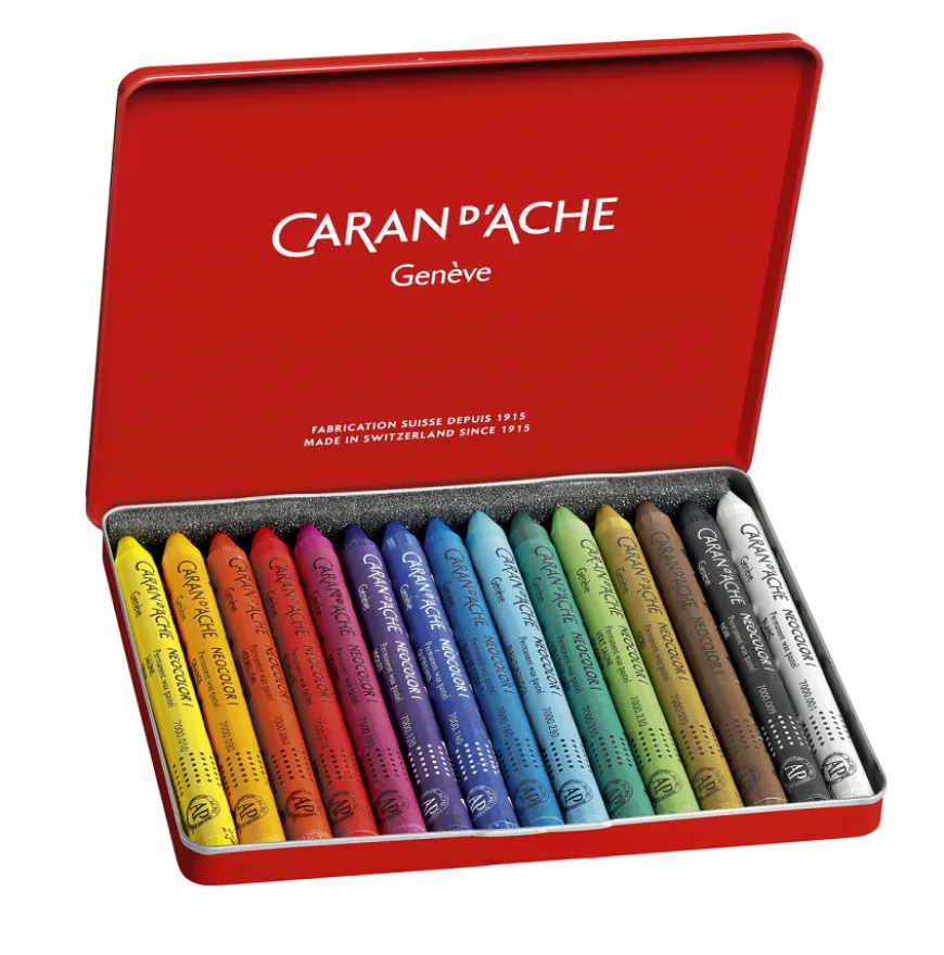 Caixa Lápis de Cera Neocolor I Caran D´Ache