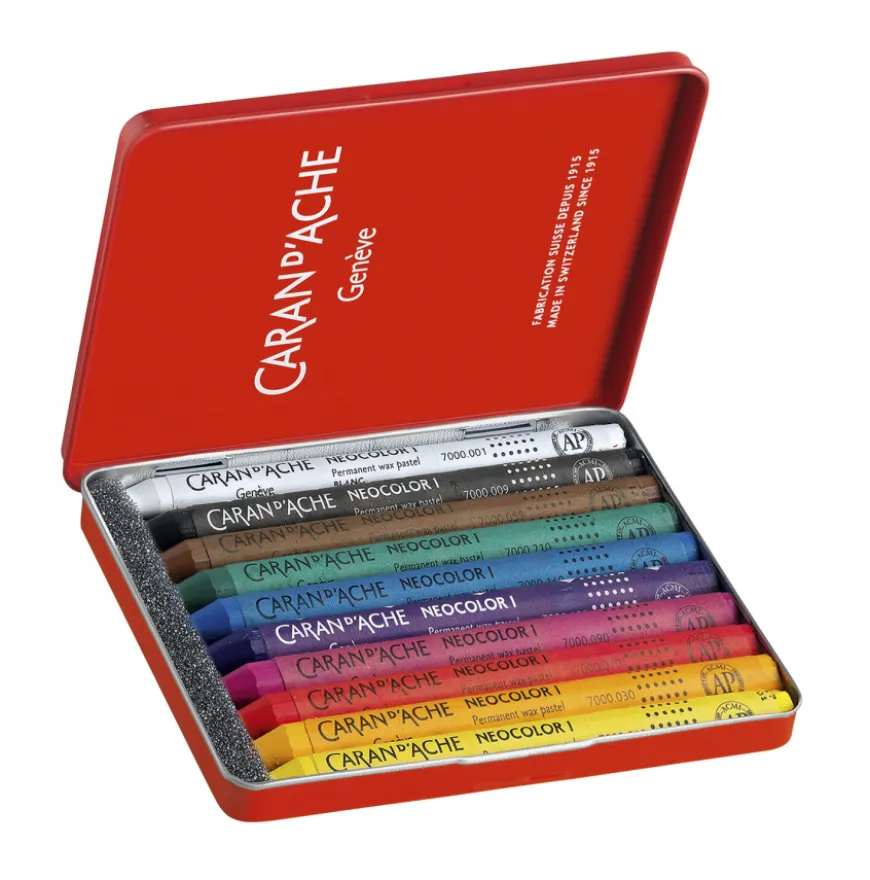Caixa Lápis de Cera Neocolor I Caran D´Ache