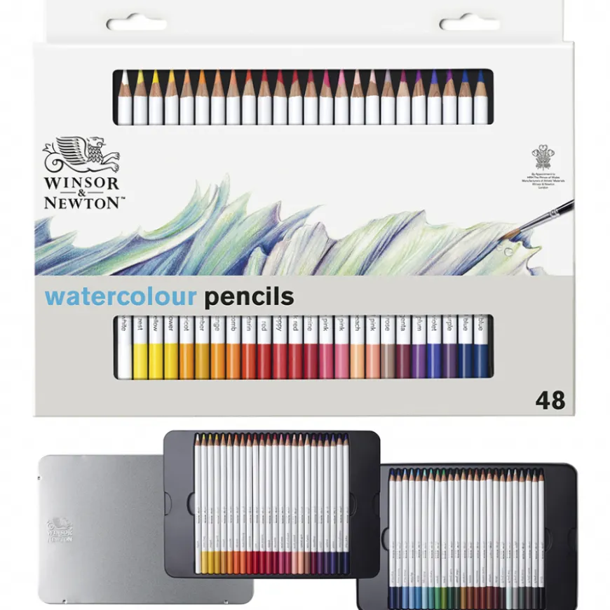 Caixa Lápis de Cor Aguareláveis Studio Collection Winsor & Newton