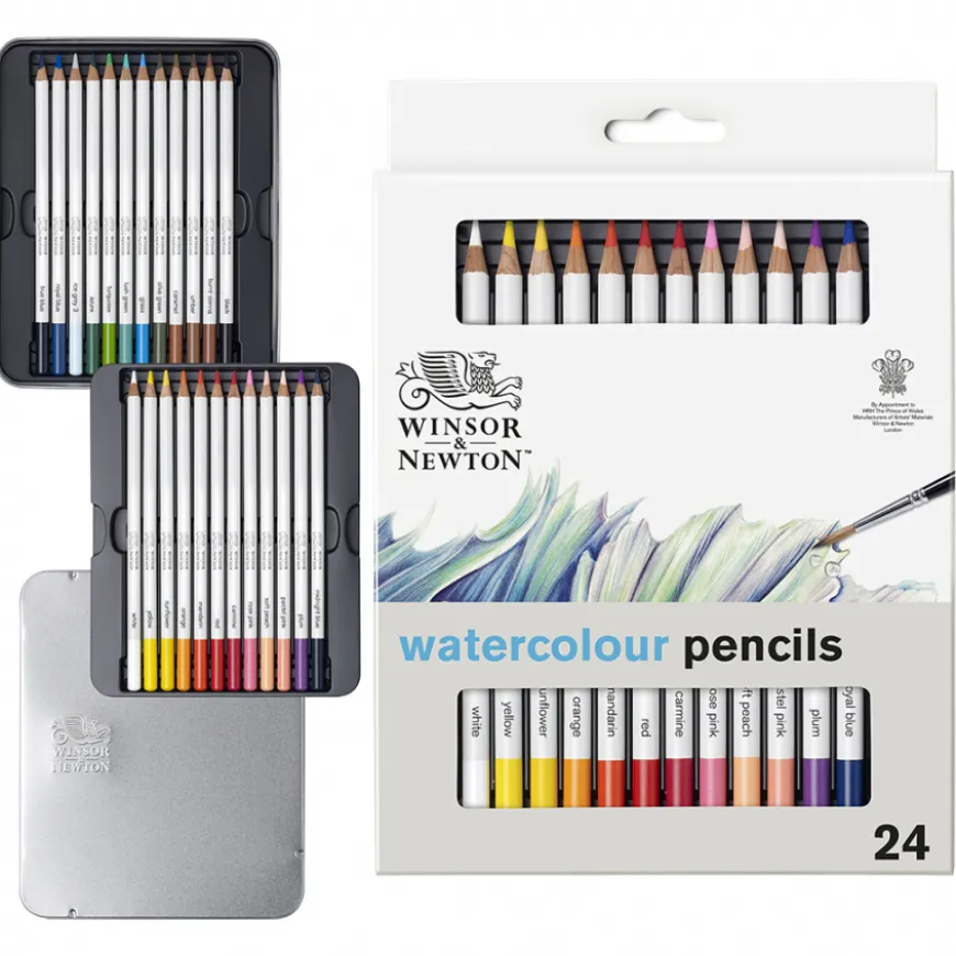Caixa Lápis de Cor Aguareláveis Studio Collection Winsor & Newton