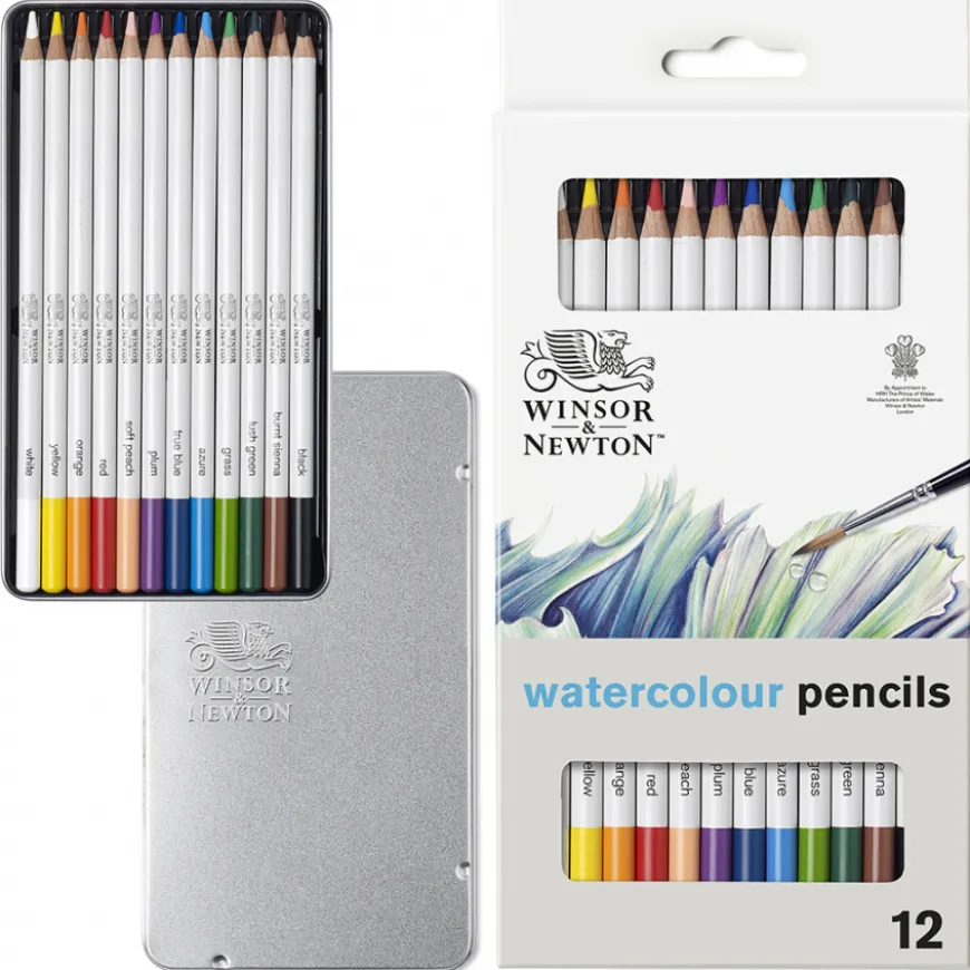 Caixa Lápis de Cor Aguareláveis Studio Collection Winsor & Newton
