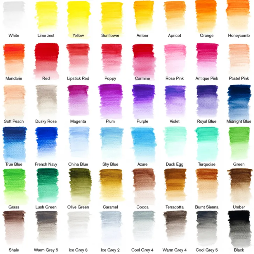 Caixa Lápis de Cor Aguareláveis Studio Collection Winsor & Newton
