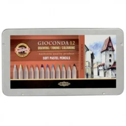 Caixa Lápis de Pastel Seco Gioconda 8820 Koh-I-Noor