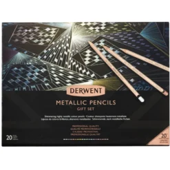 Caixa Lápis Metálicos Derwent - Edição Limitada