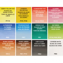 Caixa Metal Aguarelas Cotman Winsor & Newton