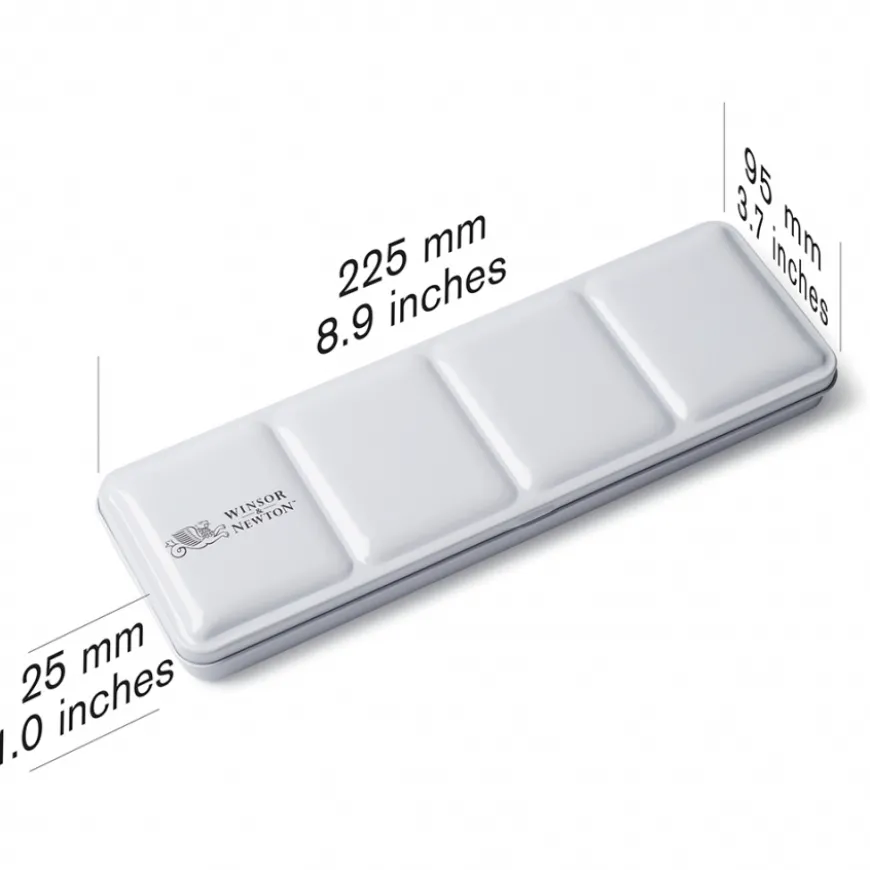Caixa Metal Aguarelas Cotman Winsor & Newton