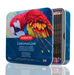 Caixa Metal Lápis Chromaflow Derwent