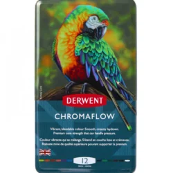 Caixa Metal Lápis Chromaflow Derwent